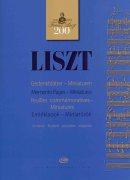 LISZT - Memento Pages - 24 známých skladeb pro klavír