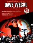 DAVE WECKL - Ultimate Play-Along, level 1, volume 1