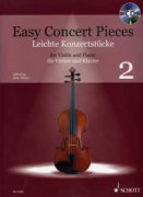 Easy Concert pieces 2 - pro housle a klavír