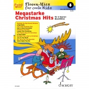 Megastarke Christmas Hits - vánoční melodie a koledy pro 1/2 zobcové flétny