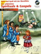 The Best of Spirituals Gospels + CD - 1-2 sopránové zobcové flétny