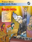 Rock-Hits + CD - Piano-Hits für coole Kids
