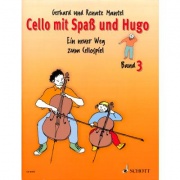 Cello mit Spaß und Hugo 3 noty pro violoncello