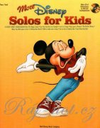 More Disney Solos For Kids - PVG + CD