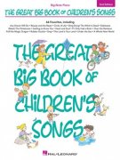 The Great Big Book Of Children's Songs - klavír
