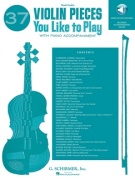 37 Violin Pieces You Like to Play - 37 klasických skladeb pro housle a klavír