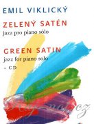 Zelený satén + CD noty pro klavír od Emil Viklický