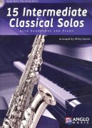 15 Intermediate Classical Solos pro altový saxofon a klavír