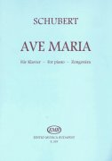 SCHUBERT: AVE MARIA Op. 52 No.6 - skladba pro sólový klavír