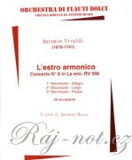 L'Estro armonico, concerto No 6 in La min. RV 356 + CD