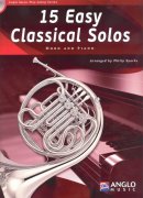15 Easy Classical Solos pro lesní roh (f horn) a klavír
