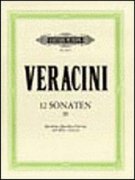 12 Sonaten Band 3 - Veracini, Francesco Maria pro altovou flétnu a klavír