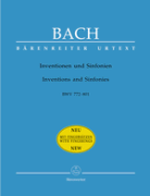 Dvouhlasé invence a tříhlasé sinfonie BWV 772-801 noty pro klavír