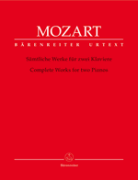 Complete Works for two Pianos - skladby pro klavír čtyři ruce - Wolfgang Amadeus Mozart