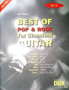 BEST OF POP & ROCK FOR CLASSICAL GUITAR 10 / guitar + tab