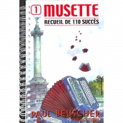 Succes Musette (110) Volume 1 - sbírka francouzských písní (šansonů) pro akordeon