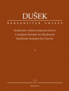 Souborné vydání sonát pro klavír - Dušek František Xaver