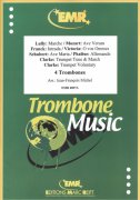 TROMBONE MUSIC - QUARTETT ALBUM /  4 trombony (pozouny)