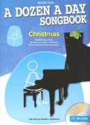 A Dozen A Day Songbook: Christmas (Book One) - 10 známých, krásných a oblíbených vánočních melodií, koled a písní