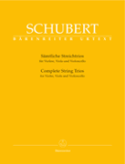 Complete String Trios - housle, viola a violoncello - Franz Schubert