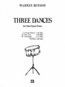 Three Dances for Solo Snare Drum / Tři tance pro malý buben