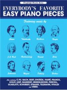Everybod Favorite Easy Piano Pieces - jednoduché klasické skladby pro klavír