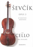 Otakar Ševčík - Opus 3, 40 Variations for CELLO / violoncello
