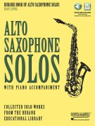 Alto Saxophone Solos with Piano Accompaniment – Easy Level + Audio Online / altový saxofon + klavír (online)