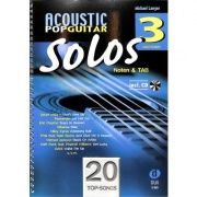 Acoustic Pop Guitar Solos 3 + CD - Noten & TAB - easy/medium