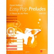 Easy Pop Preludes + CD - skladby pro klavír - Hellbach Daniel