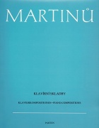 Klavírní skladby od Martinů Bohuslav