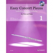 Easy Concert pieces 1 + CD pro příčnou flétnu a klavír