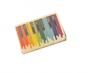 Guma barevná klaviatura
