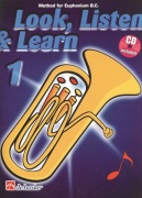 LOOK, LISTEN & LEARN 1 - učebnice pro Euphonium B.C. (basový klíč)