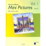 Mini Pictures Vol. 1 s CD pro altovou flétnu a klavír od Daniel Hellbach