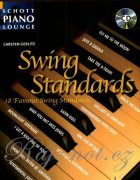 Swing Standards + CD - 18 Swingových skladeb pro sólo klavír