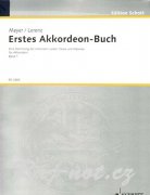 Erstes Akkordeon Buch 1 drobné skladby pro akordeon