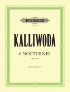6 Nocturnes Opus 186 pro violu a klavír od Johann Wenzel Kalliwoda