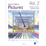 Pictures 2 + CD klarinet a klavír od Hellbach Daniel