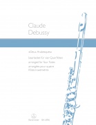 2 Arabesques pro příčné flétny od Debussy Claude