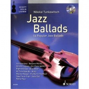 Jazz ballads + CD pro 1/2 housle a klavír