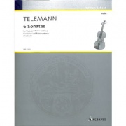 6 Sonat pro housle a klavír - Georg Philipp Telemann