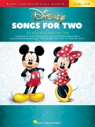 Disney Songs for Two housle - Easy Instrumental Duets