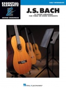 Essential Elements Guitar Ens - J.S. Bach - 15 Pieces Arranged for Three or More Guitarists