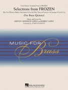 Selections from Frozen Brass Quintet Set (Score & Parts)
