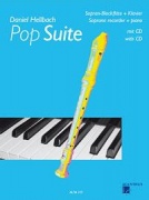Pop Suite + CD pro sopránová zobcová flétna a klavír od Hellbach Daniel
