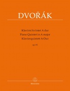 Piano Quintet A major op. 81 noty pro dva klavíry od Antonína Dvořáka