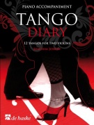 Tango Diary - Piano Accompaniment - 12 tangos for two violins