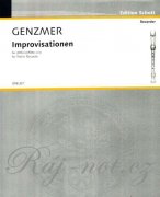 Improvisations - Harald Genzmer