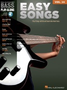 Easy Songs  - Bass Play-Along Volume 34